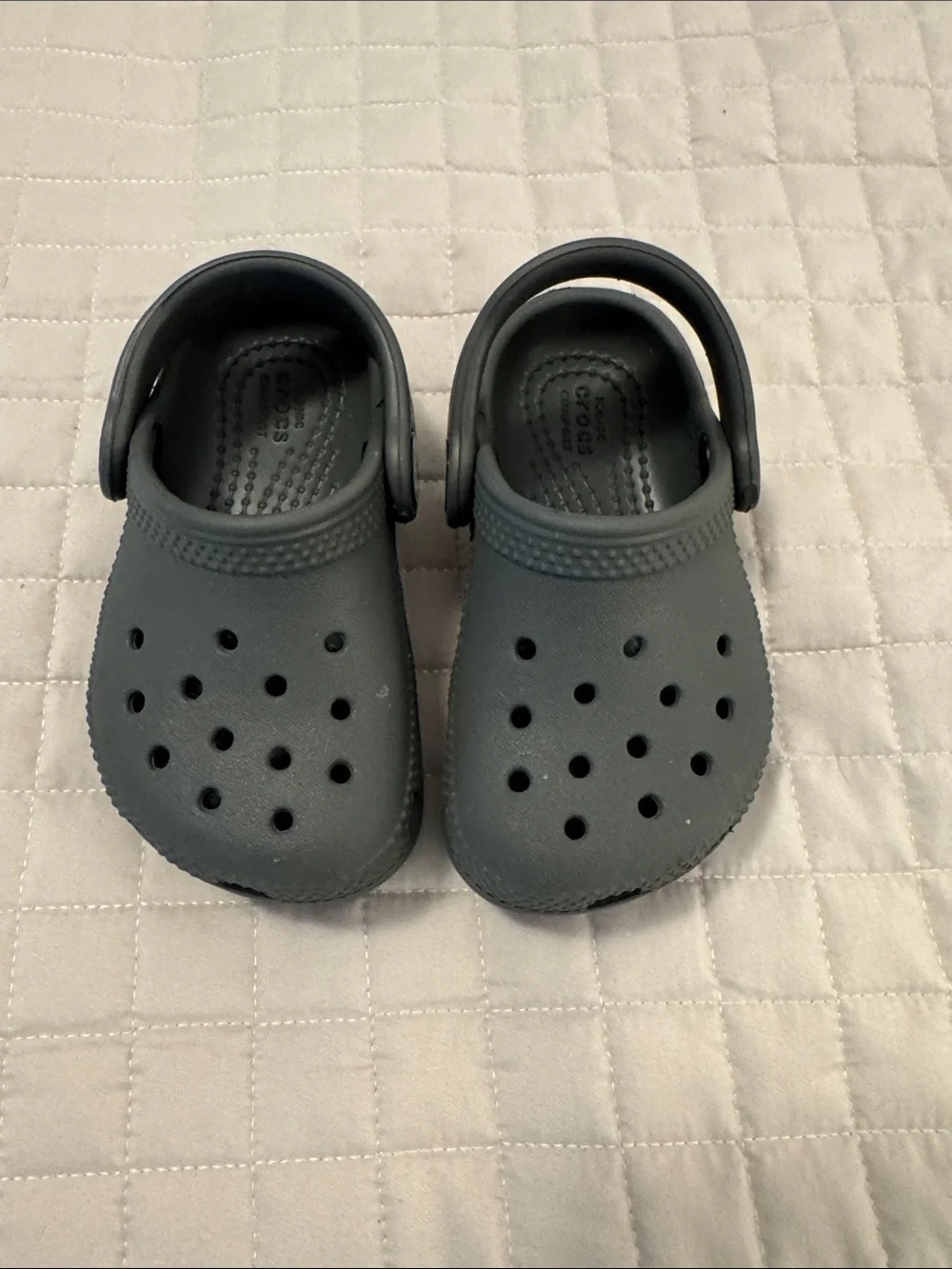 Crocs size 5 grey